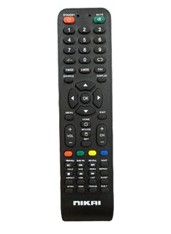Replacement Remote For NIKAI SMART TV , LED , LCD With Upgraded Infrared