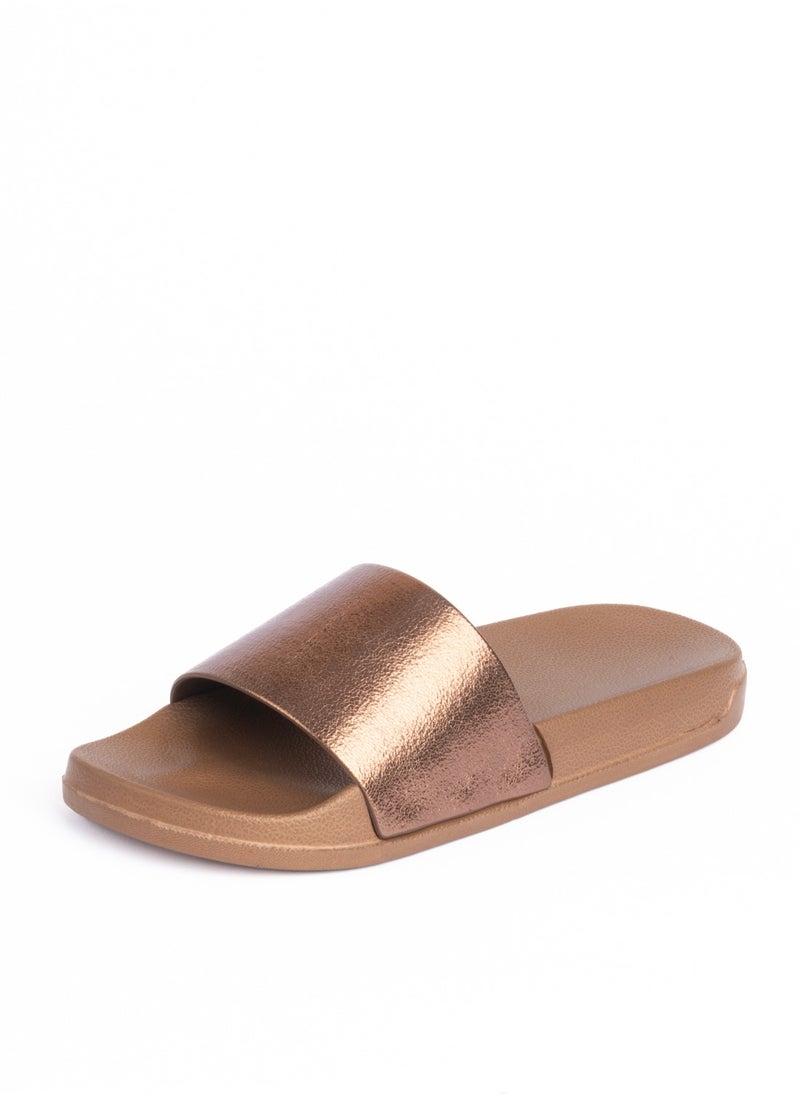 Onda Galaxy Slide Slipper For  Women Bronze  - Image 2