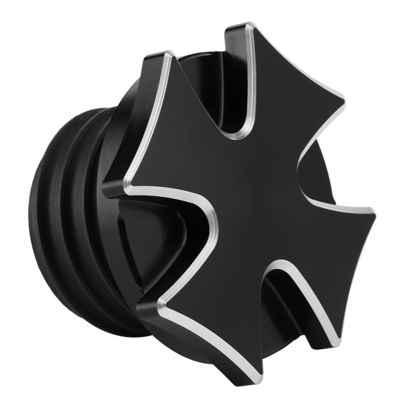Fuel Tank Cap Premium CNC Billet Aluminum Rugged Durable Motorcycle Fuel Tank Cover - Simple Installation Direct Replacement Gas Cap for Motorcycle - Image 1