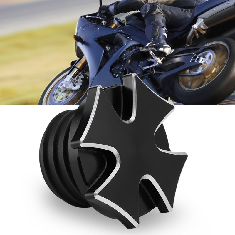 Fuel Tank Cap Premium CNC Billet Aluminum Rugged Durable Motorcycle Fuel Tank Cover - Simple Installation Direct Replacement Gas Cap for Motorcycle - Image 5