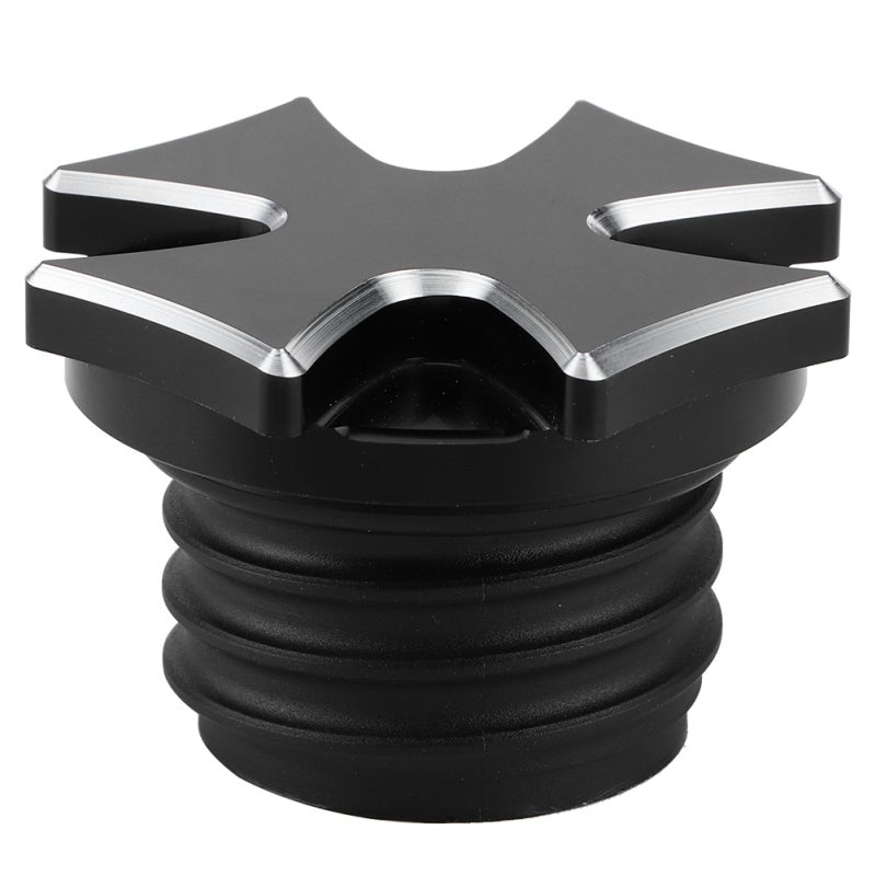 Fuel Tank Cap Premium CNC Billet Aluminum Rugged Durable Motorcycle Fuel Tank Cover - Simple Installation Direct Replacement Gas Cap for Motorcycle - Image 2