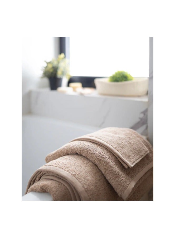 فوط سادة 500 جم ( لون كوفي ) 30x30 - Image 1