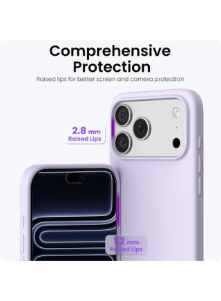 for iPhone 17 Pro Case, Compatible with MagSafe, Magnetic Back Shockproof Cover with Strong Magnet, Slim Thin Protection Phone Case for iPhone 17 Pro 5G (Purple) - view 3