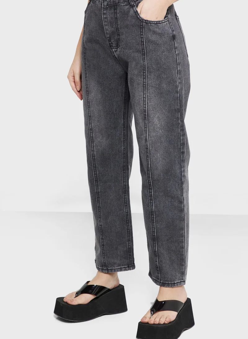 Ginger Front Seam Detail Jeans
