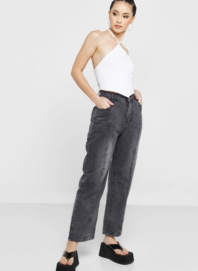 Ginger Front Seam Detail Jeans