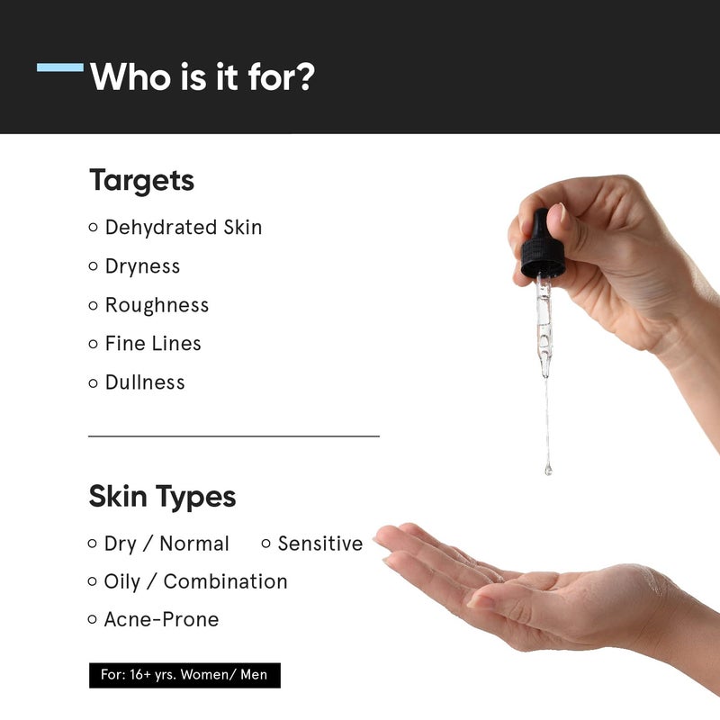 MINIMALIST Minimalist 2 Hyaluronic Acid PGA Serum for Intense Hydration Glowing Skin Fine Lines Daily Hydrating Face Serum For Women Men with Dry Normal Oily Skin 30 ml  - Image 2