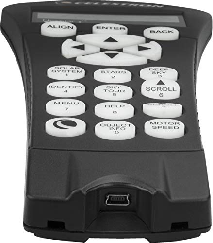 Celestron 93982 NexStar Hand Control Compatible with All Equatorially Mounted EQ NexStar Telescopes Black - Image 3