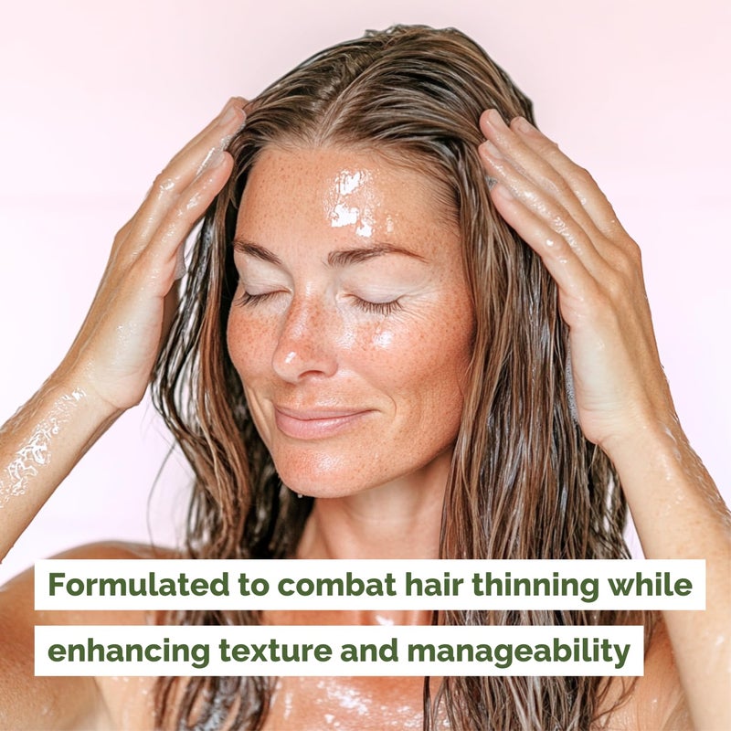 Just Nutritive Onion & Rosemary Conditioner for Hair Growth, Thickening, Silicone-Free, Enriched with Red Onion Oil, Rosemary Oil for Fuller, Voluminous Hair - 16 Fl Oz - Image 2