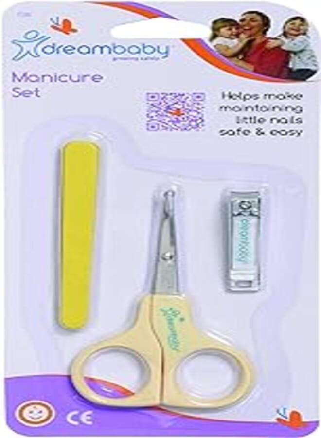 Dreambaby Baby Manicure Set - Yellow