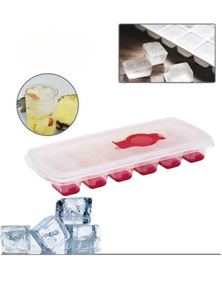 Rectangular ice cube tray with transparent lid and 12 ice cubes - multi-colored - pzsku/Z24D355577D860709E9A0Z/45/_/1738133126/2ce4ae6c-93e4-41e8-be3c-8c2670802b57
