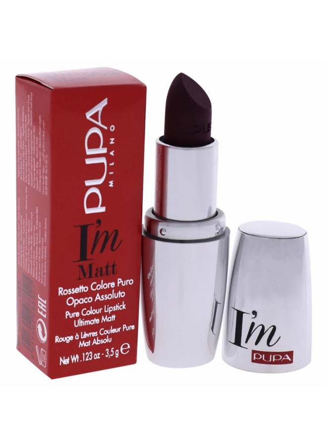 PUPA أنا مات أحمر شفاه بلون نقي - 053 بنفسجي خطير للنساء - 0.123 أونصة أحمر شفاه - Image 3