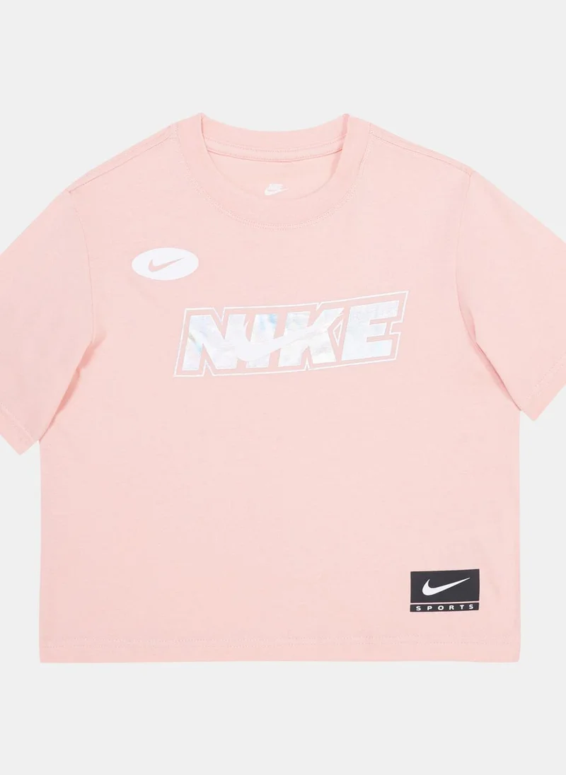 Nike Kids' Sportswear Boxy Icon Clash T-Shirt