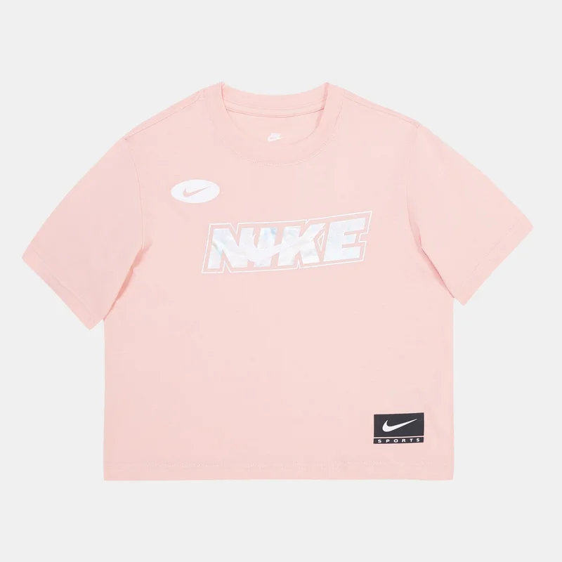 Nike Kids' Sportswear Boxy Icon Clash T-Shirt