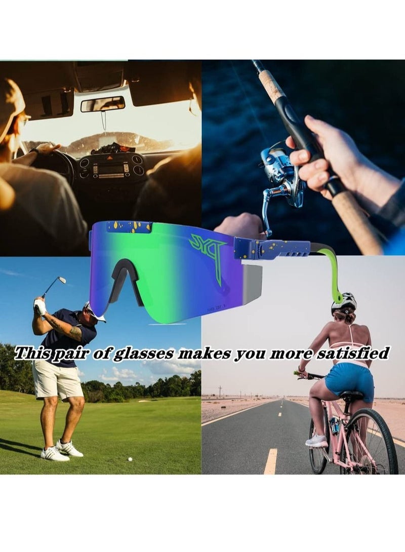 Polarized Sunglasses for Outdoor Sports with UV400 Protection, Ideal for Cycling