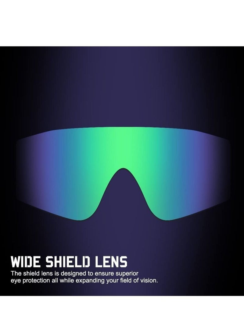 Polarized Sunglasses for Outdoor Sports with UV400 Protection, Ideal for Cycling