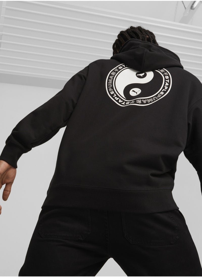 بوما هودي للرجال PUMA x STAPLE Graphic  - Image 4