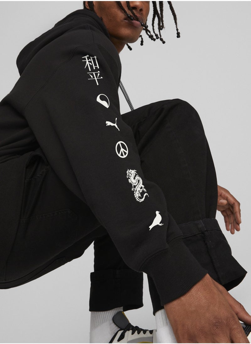 بوما هودي للرجال PUMA x STAPLE Graphic  - Image 2