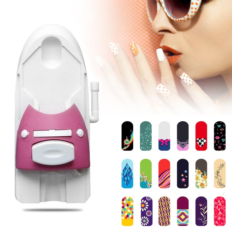 Nail Art Printer Pattern Printed On Nail Manicure Stamping Machine Tool Set Automatic Printing Nail Art Equipment - Image 2
