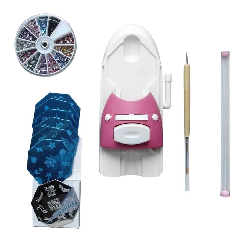 Nail Art Printer Pattern Printed On Nail Manicure Stamping Machine Tool Set Automatic Printing Nail Art Equipment - Image 3