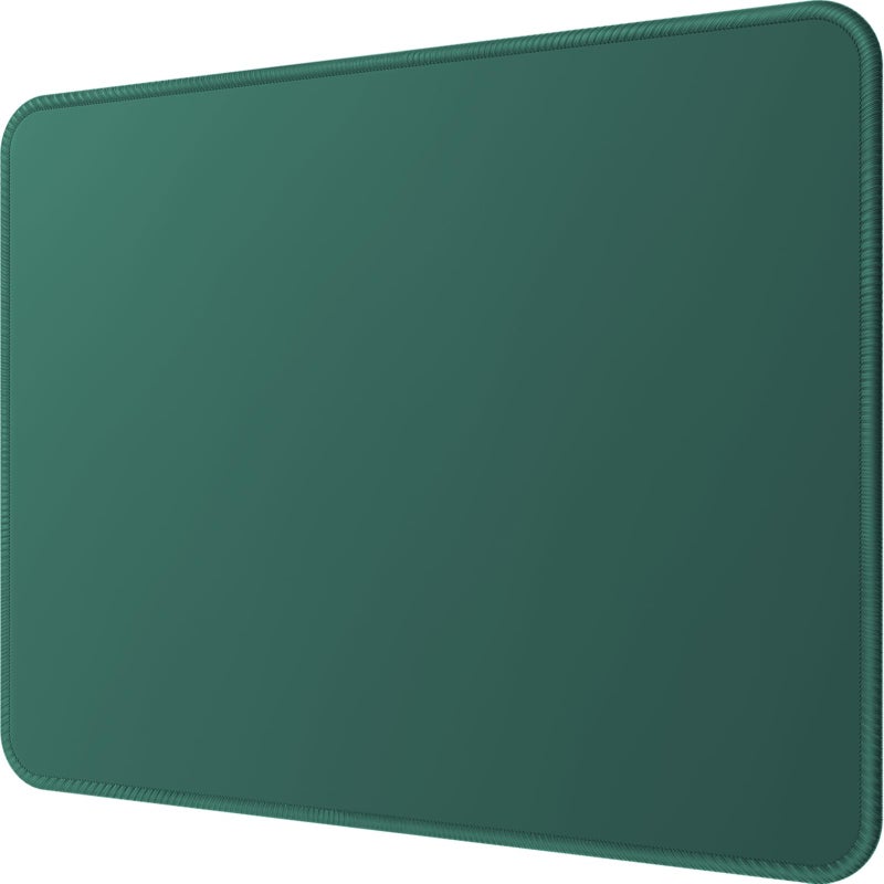 MROCO Mouse Pad [30% Larger] with Anti-Fray Stitched Edges, Premium-Textured Waterproof Surface, Non-Slip Rubber Base, Computer & Gaming Mouse Mat for Laptop, Office & Home, 8.5 x 11 in, Forest Green - Image 1