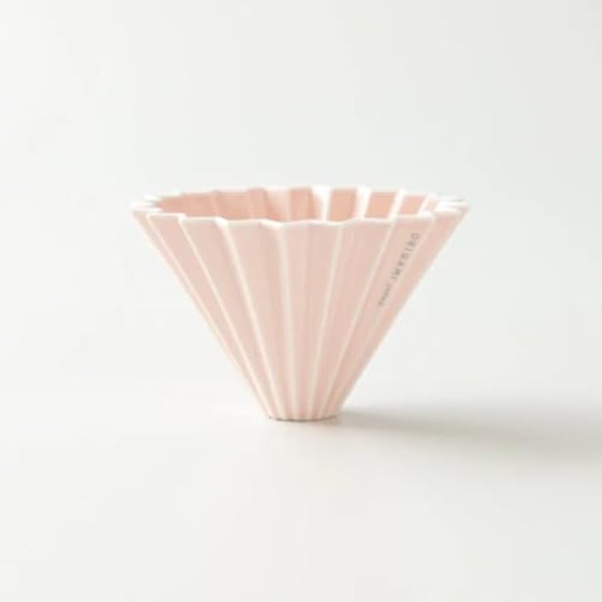Origami Ceramic Dripper M With Plastic Holder  Compatible With Vcf02 And Wave 185 Filters Pink - Image 3