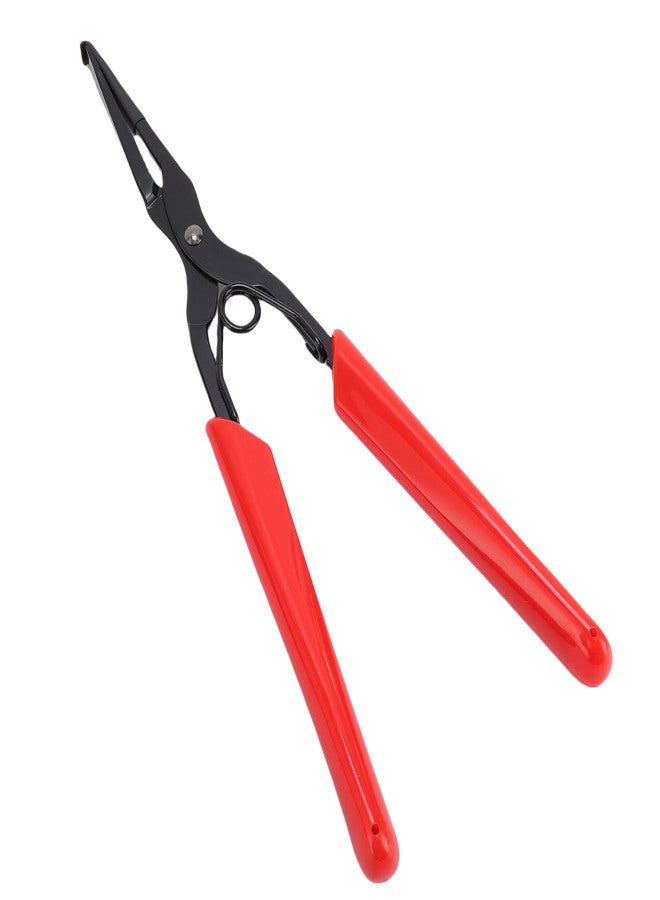 Optical Fiber Pliers SC LC Flange Fiber Optic Connector Tool for Plug and Unplug Stainless Steel Red - Image 5