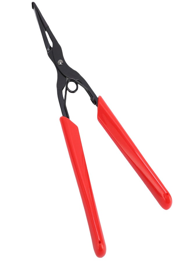 Optical Fiber Pliers SC LC Flange Fiber Optic Connector Tool for Plug and Unplug Stainless Steel Red - Image 4