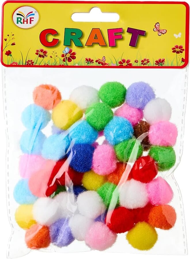 Simba R-401 Hair Ball 50-Pieces, Small