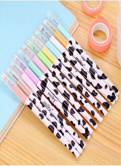 Yansanido Pack of 12 Colors Kawaii Cow Design Gel Pen for Office School Home Travel Gift for Friends and students (12) - pzsku/Z24D415AA46844FCB2FB2Z/45/_/1692874816/9a397230-3176-440b-8196-f5ef6bb222c7