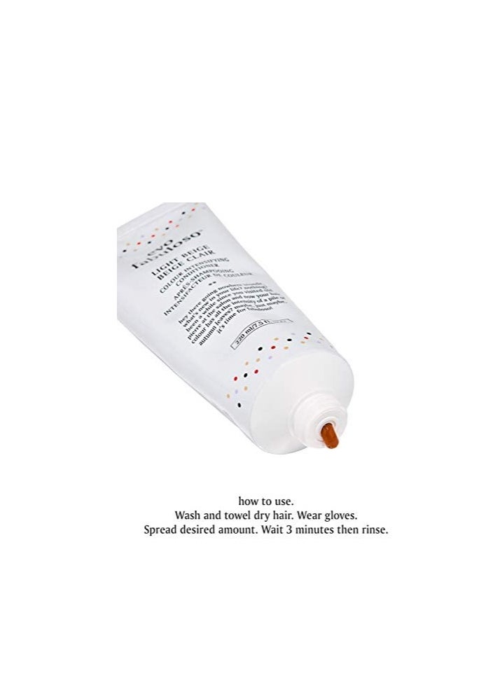 EVO Evo Fabuloso Light Beige Colour Boosting Treatment 220ml tube  - Image 4