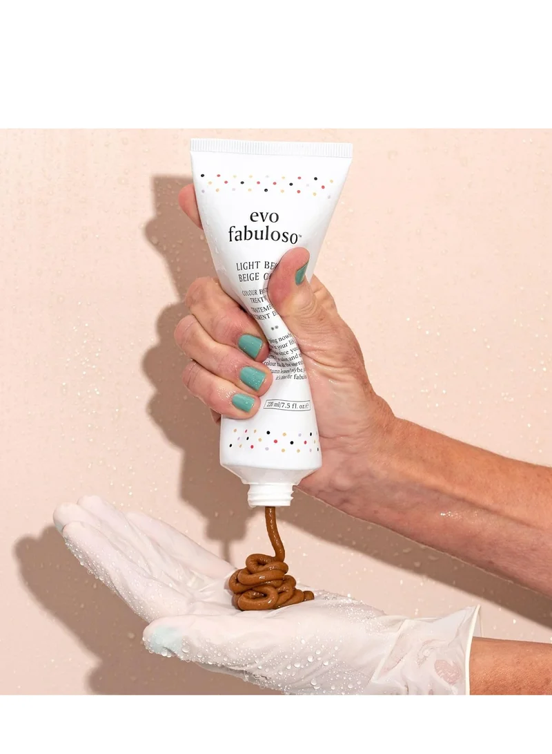 EVO Evo Fabuloso Light Beige Colour Boosting Treatment 220ml tube