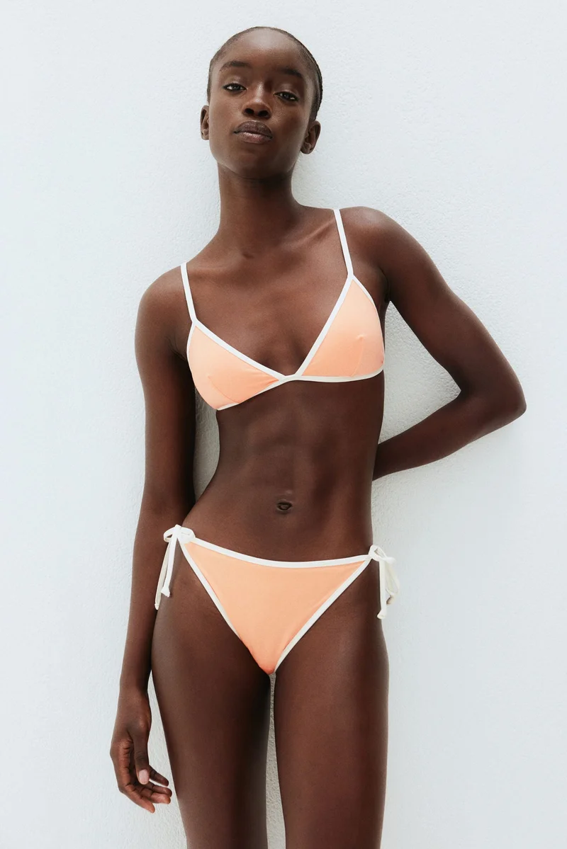 H&M Tie tanga bikini bottoms