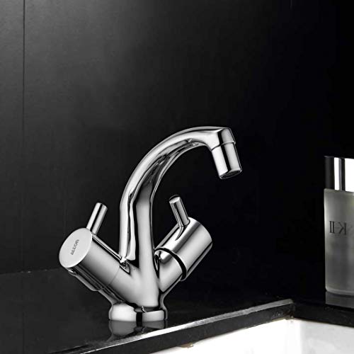ALTON ALT2045 Brass Center Hole Basin Mixer, Chrome Finish - Image 4