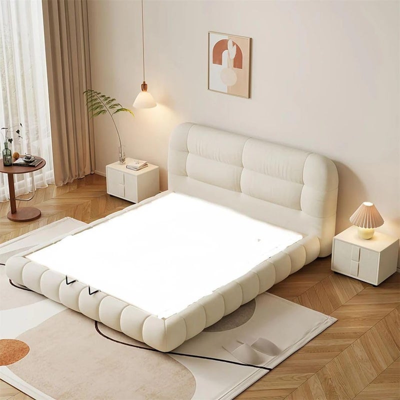 Comfynest Modern Velvet Frame Bed - Image 5