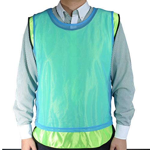 Dilwe Football Vest, Breathable Football Practice Vests for Adults, Premium Polyester Soccer Training Team Practice jerseys, Size:6 - Image 5