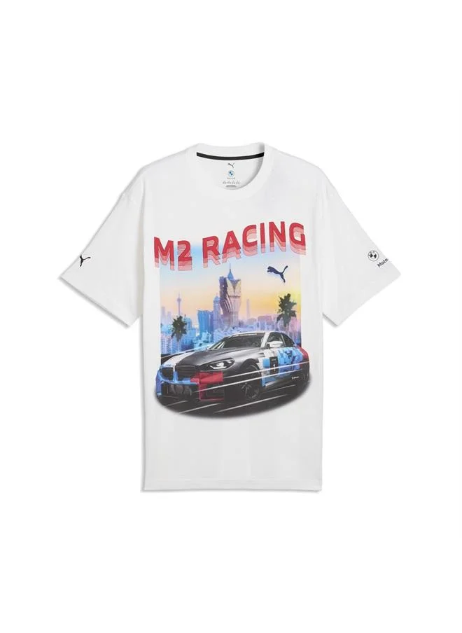 Puma PUMA White BMW M Motorsport Graphic Tee 2 Men for Men | Best Price UAE