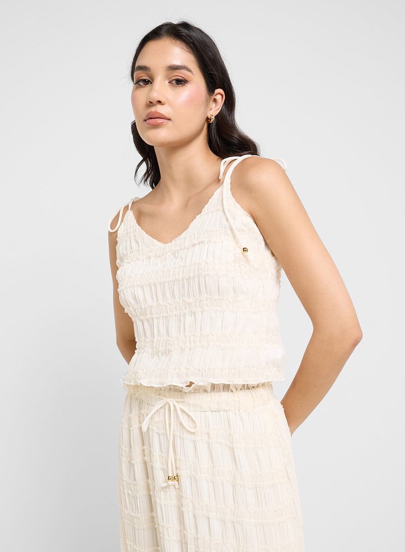 Ginger Shirred Cami Top & Skirt Coord Set  - Image 3