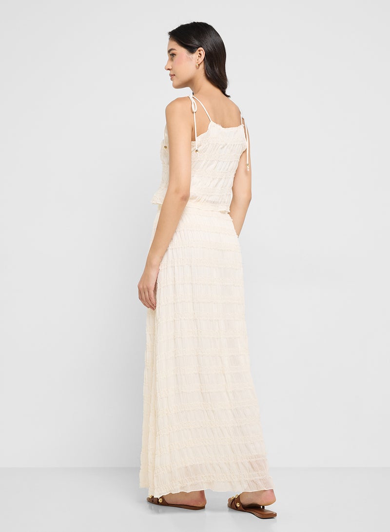 Ginger Shirred Cami Top & Skirt Coord Set  - Image 2