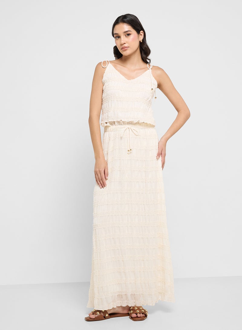 Ginger Shirred Cami Top & Skirt Coord Set  - Image 5