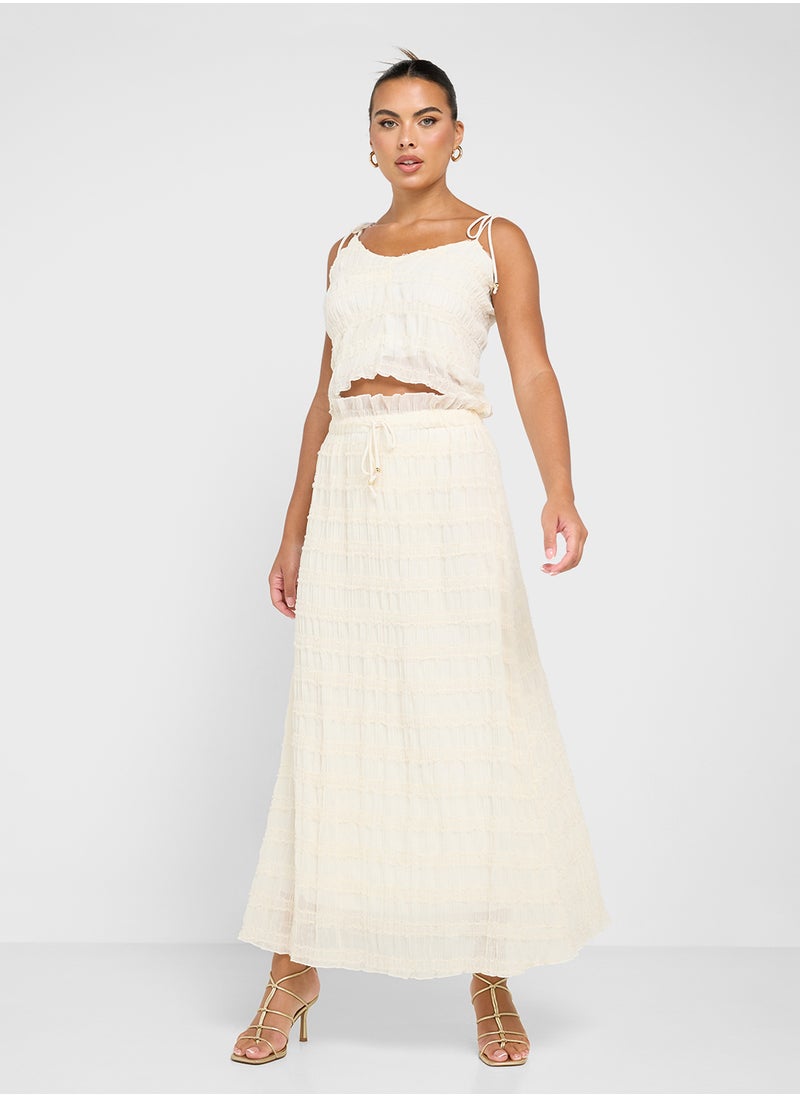 Ginger - Shirred Cami Top & Skirt Coord Set - Image 1