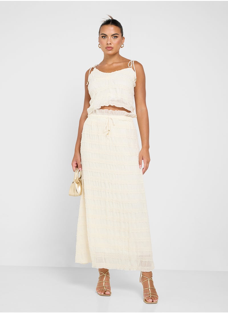Ginger - Shirred Cami Top & Skirt Coord Set - Image 1
