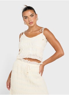 Ginger Shirred Cami Top & Skirt Coord Set  - Image 3