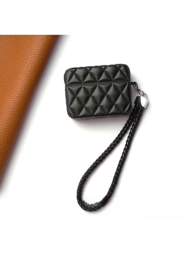 Neutral Outlet Elegant Rhombic Down Jacket Earphone Cover For Apple Airpods Earphone Protective Cover - Image 1