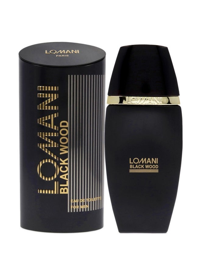 Lomani Black Wood Edt Spray Men 3.3 Oz  - Image 1