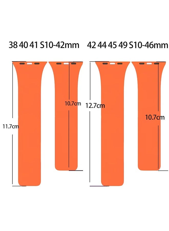 سوار مغناطيسي لساعات أبل، متوفر بأحجام 38 مم، 40 مم، 41 مم، و42 مم، متوافق مع سلسلة iWatch 10 وSE - Image 3