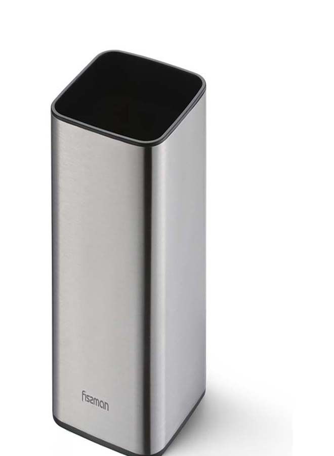 Fissman منظم أدوات المطبخ 9.5x9.5x15.5 سم من الفولاذ المقاوم للصدأ