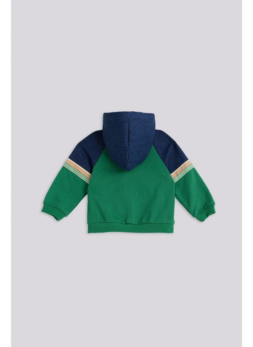 Gb Baby Boy Green Tracksuit Top