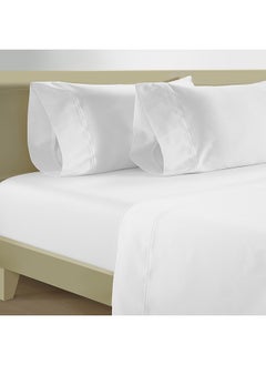 Cottage Cottage 200TC cotton fitted sheet   160*200cm, white 