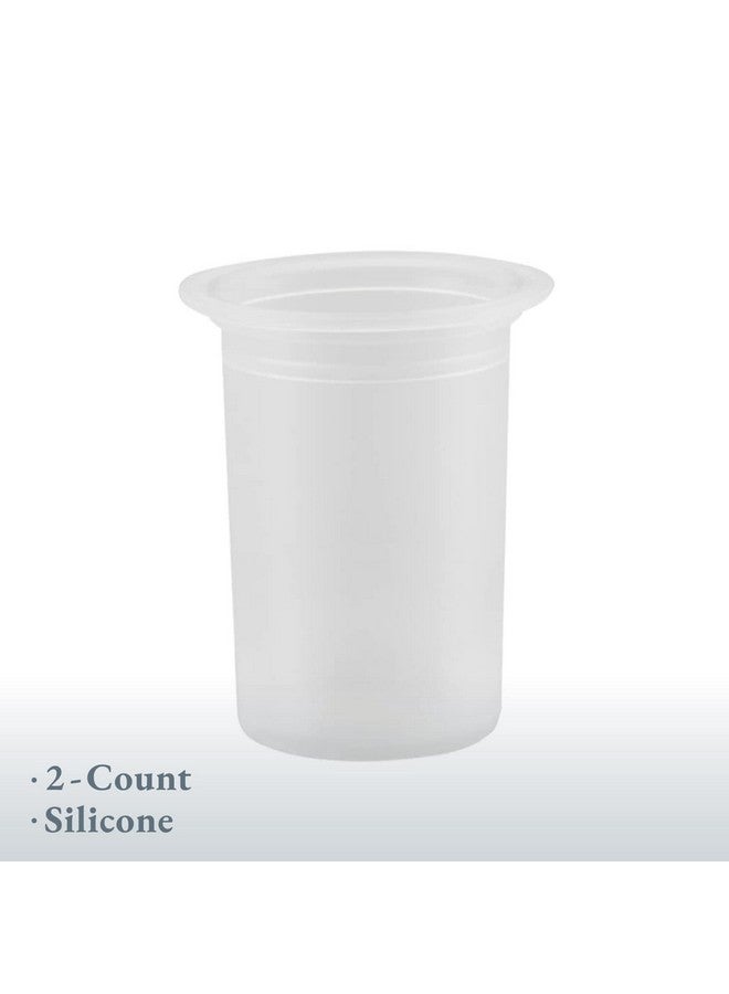 Ameda Silicone Retail Diaphragms, Clear, 2 Count - Image 2