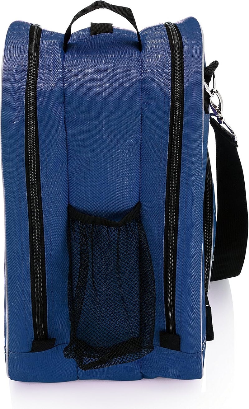 Athletico Ice & Inline Skate Bag - Premium Carry Bag for Ice Skates, Roller Skates, and Inline Skates - Blue - Image 4